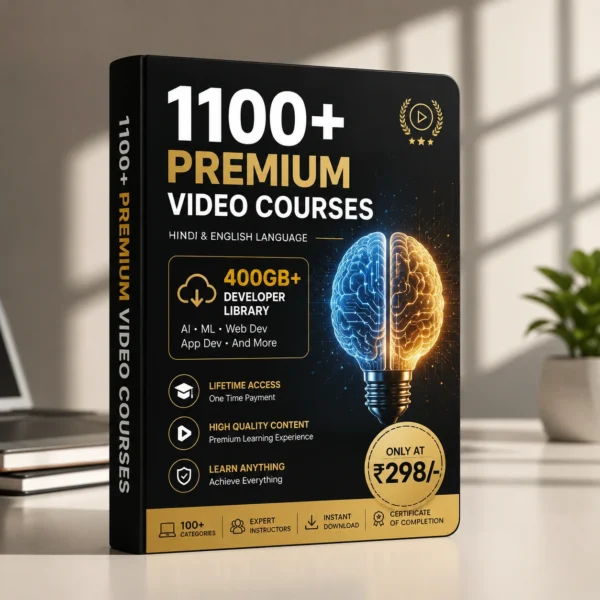 1100+ Premium courses bundle